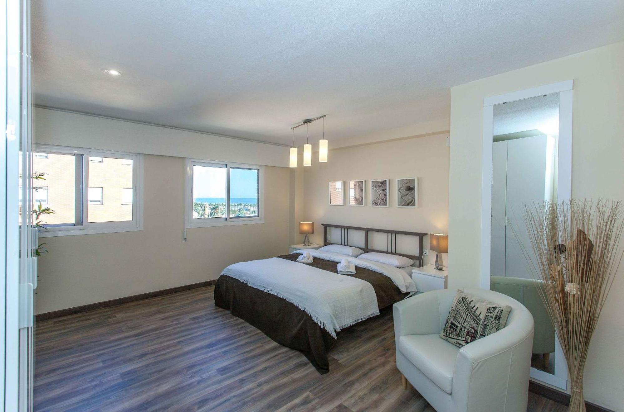 Apartment Malvarrosa Beach Cavite Valencia Exterior foto